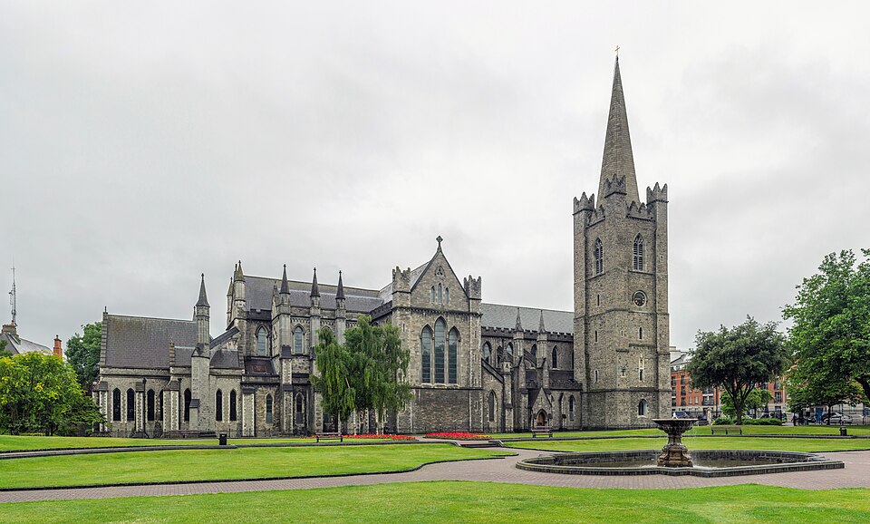 A photograph of St Patrick's Cathedral