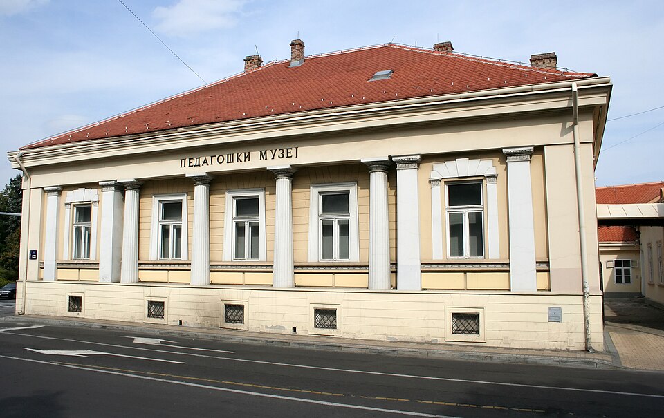 A photograph of Museum of pedagogy in Belgrade