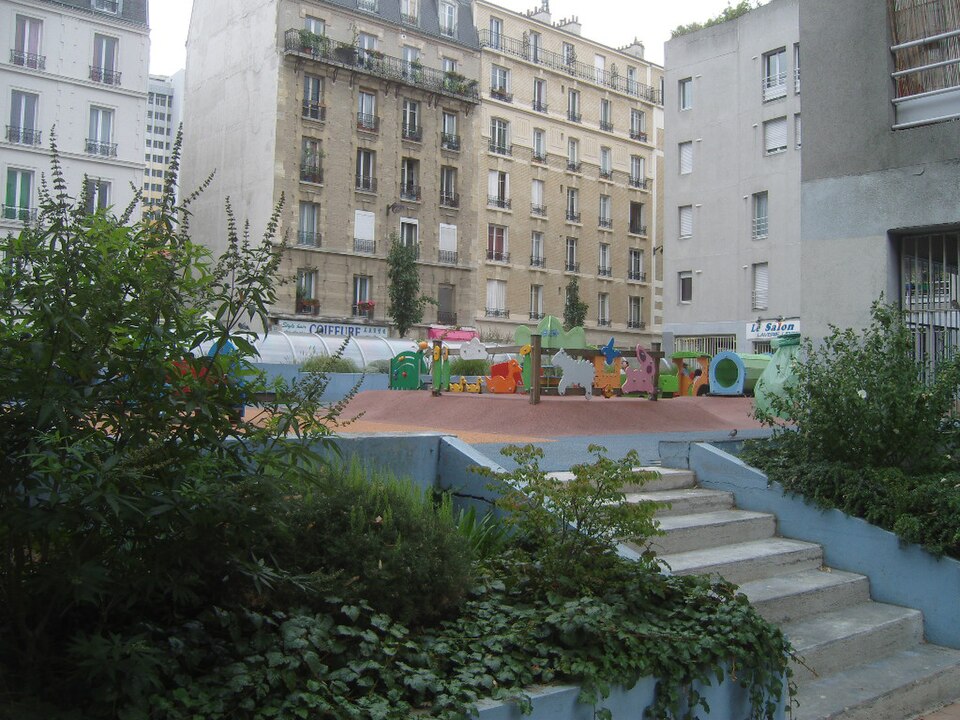 A photograph of jardin Choisy-Caillaux (Îlot B10)