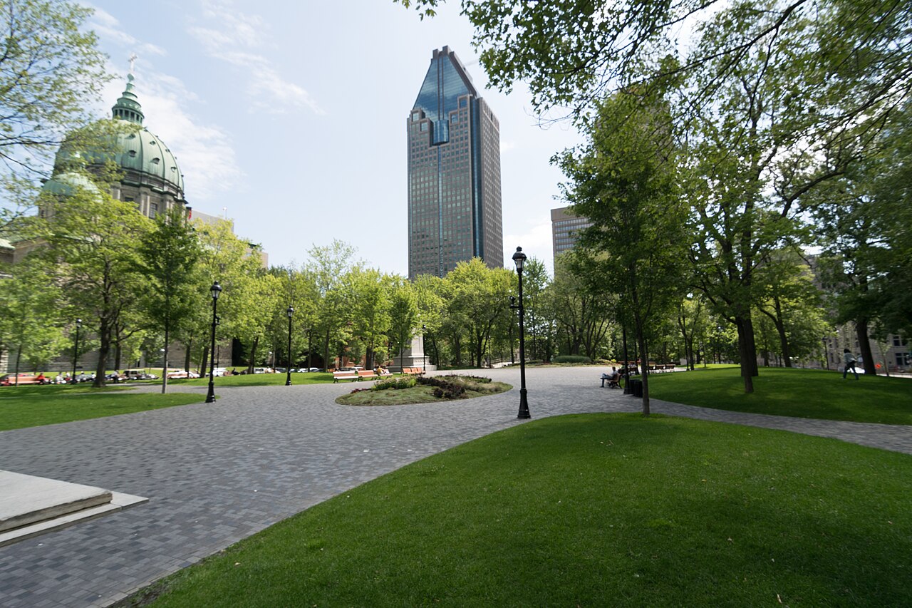 A photograph of Place du Canada