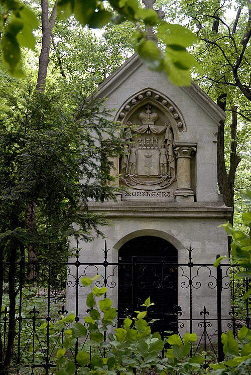 Mausoleum Moritz Fürst von Montléart und Wilhelmine Prinzessin Montléart