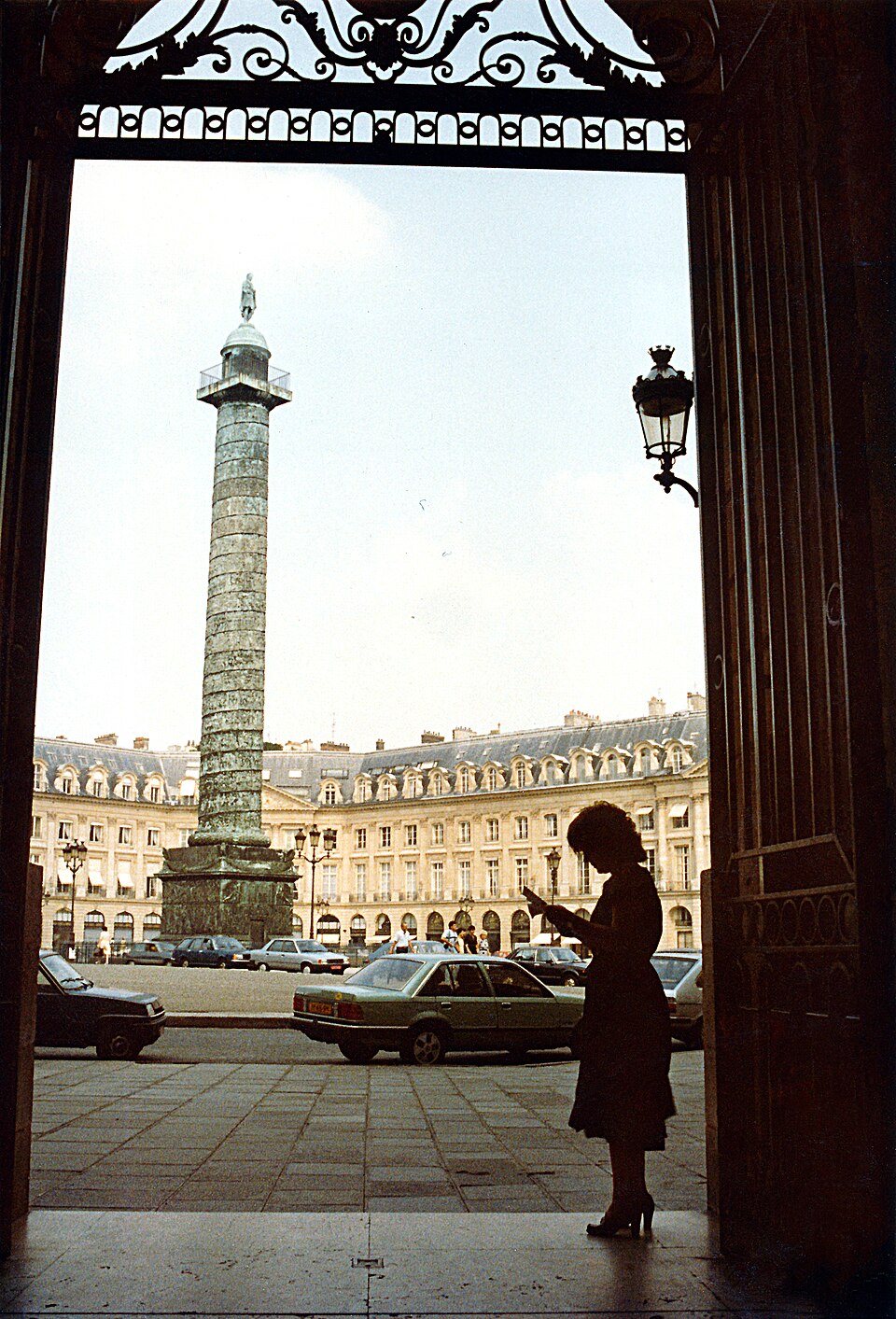 A photograph of place Vendôme