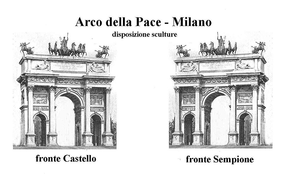 A photograph of Arch of Peace