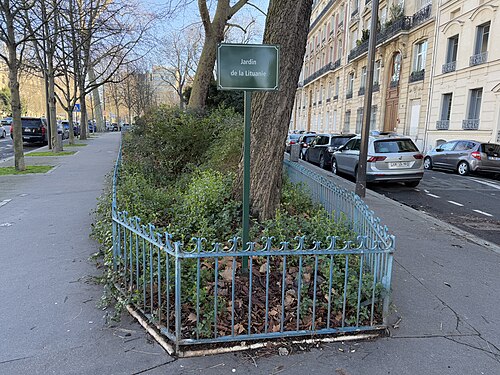 Jardin de la Lituanie
