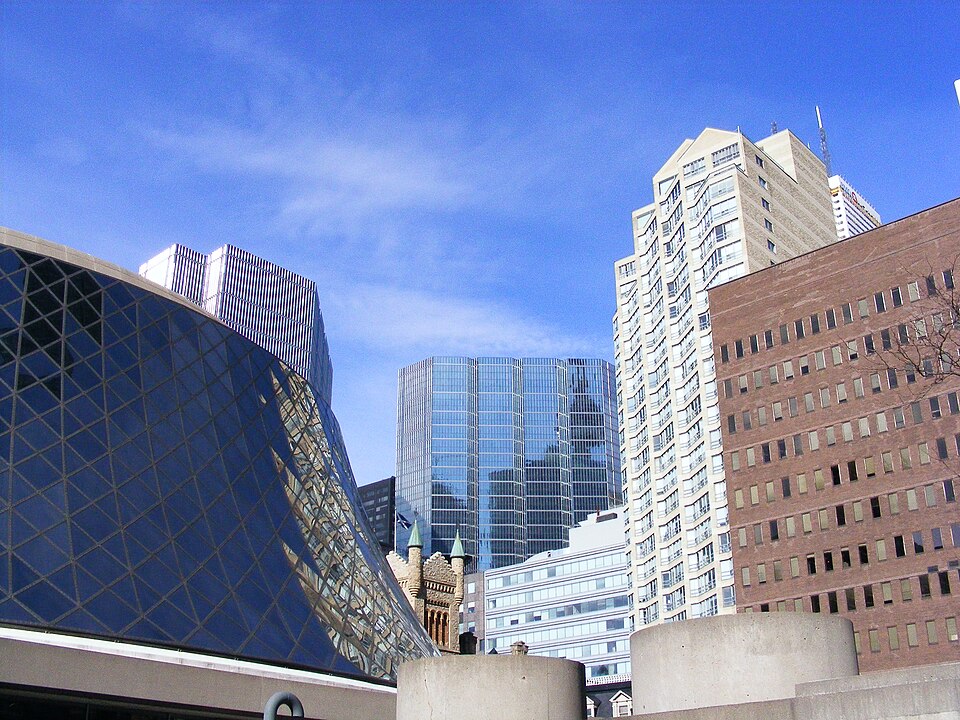 A photograph of Roy Thomson Hall