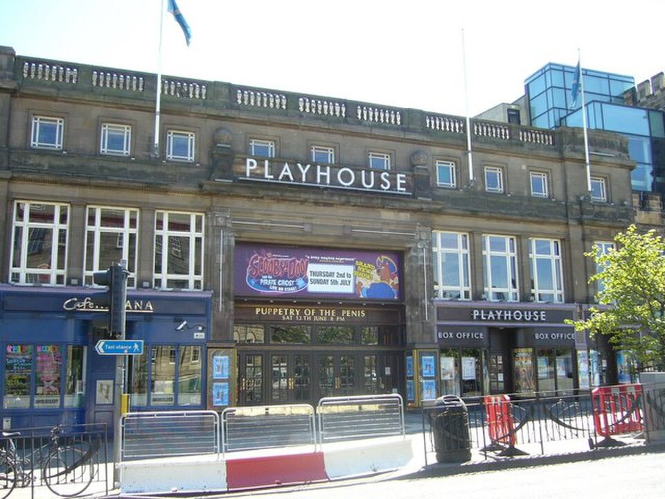 A photograph of Edinburgh Playhouse