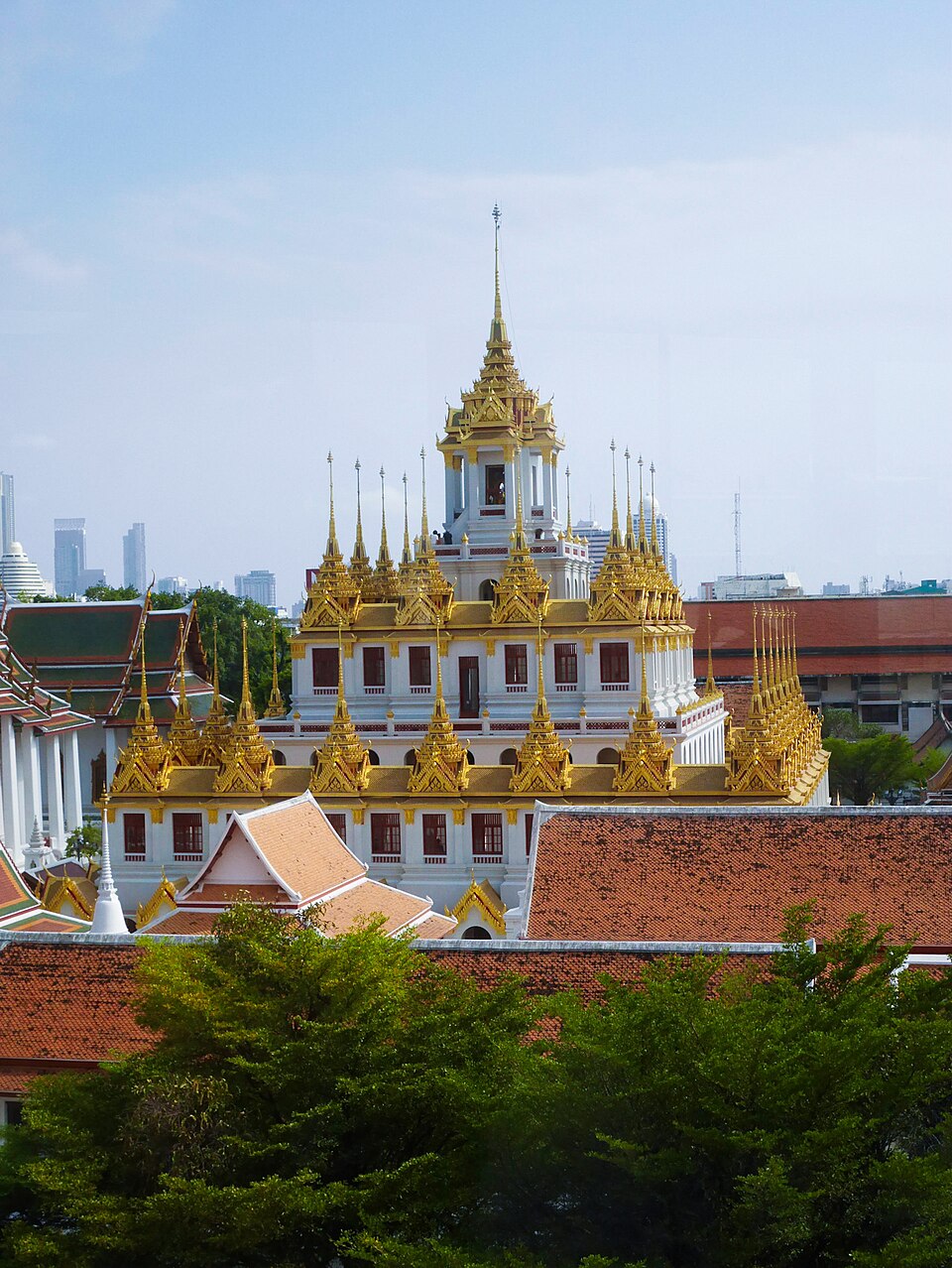 A photograph of Wat Ratchanatdaram