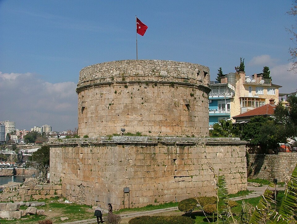 A photograph of Hidirlik Tower