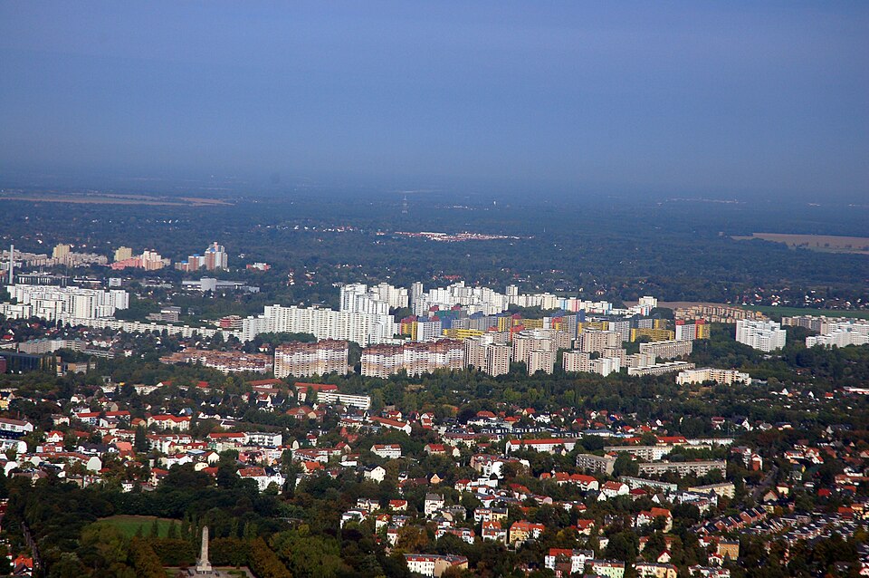 A photograph of Soviet War Memorial Schönholzer Heide