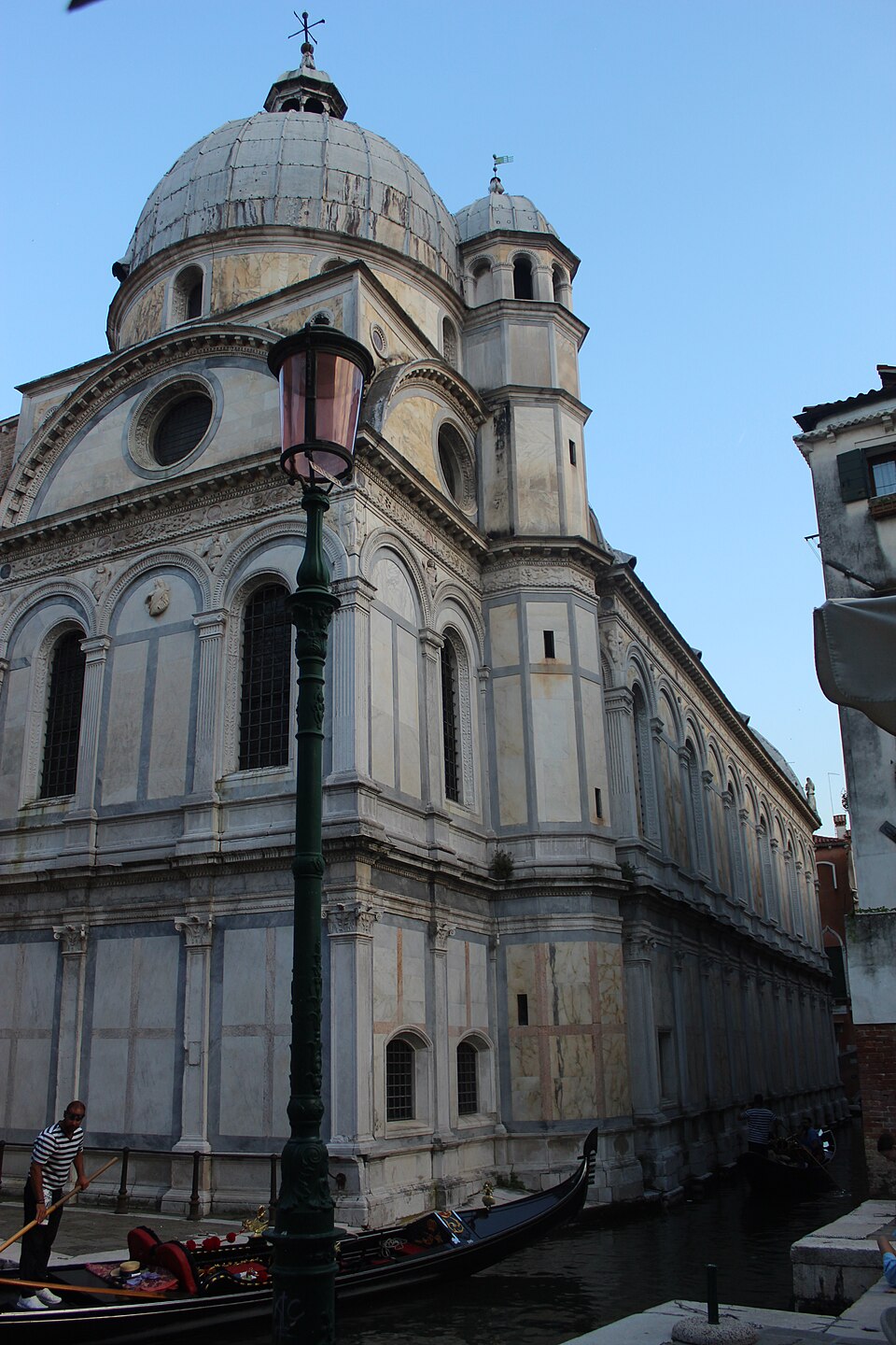 A photograph of Santa Maria dei Miracoli