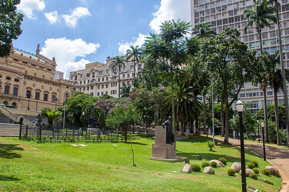 A photograph of Ramos de Azevedo Park