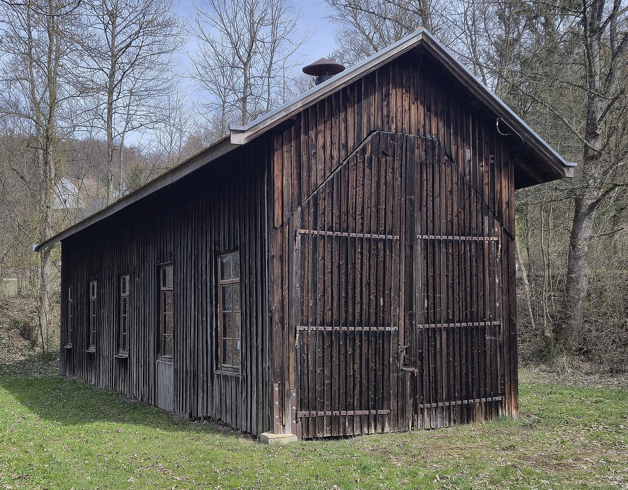 A photograph of Locomotive Shed
