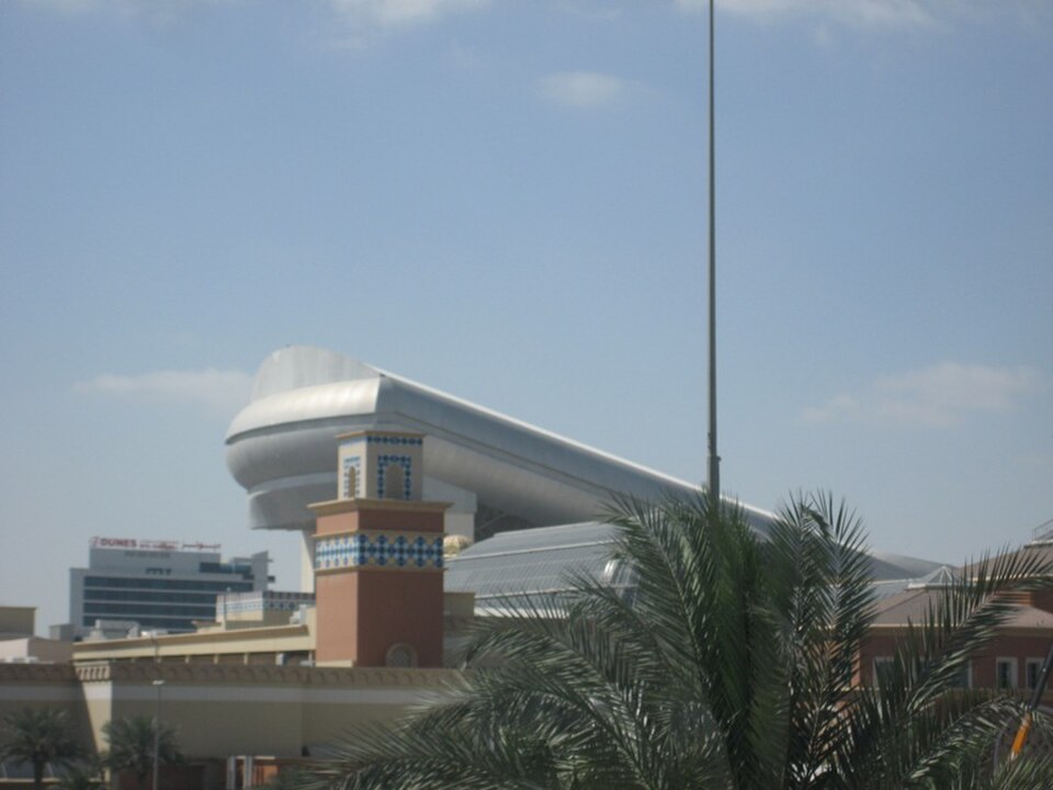 A photograph of Ski Dubai