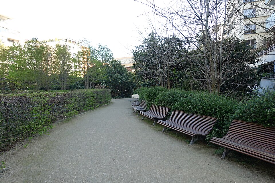 A photograph of jardin Claire-Motte