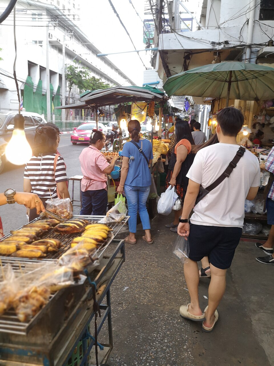 A photograph of Wang Lang Market