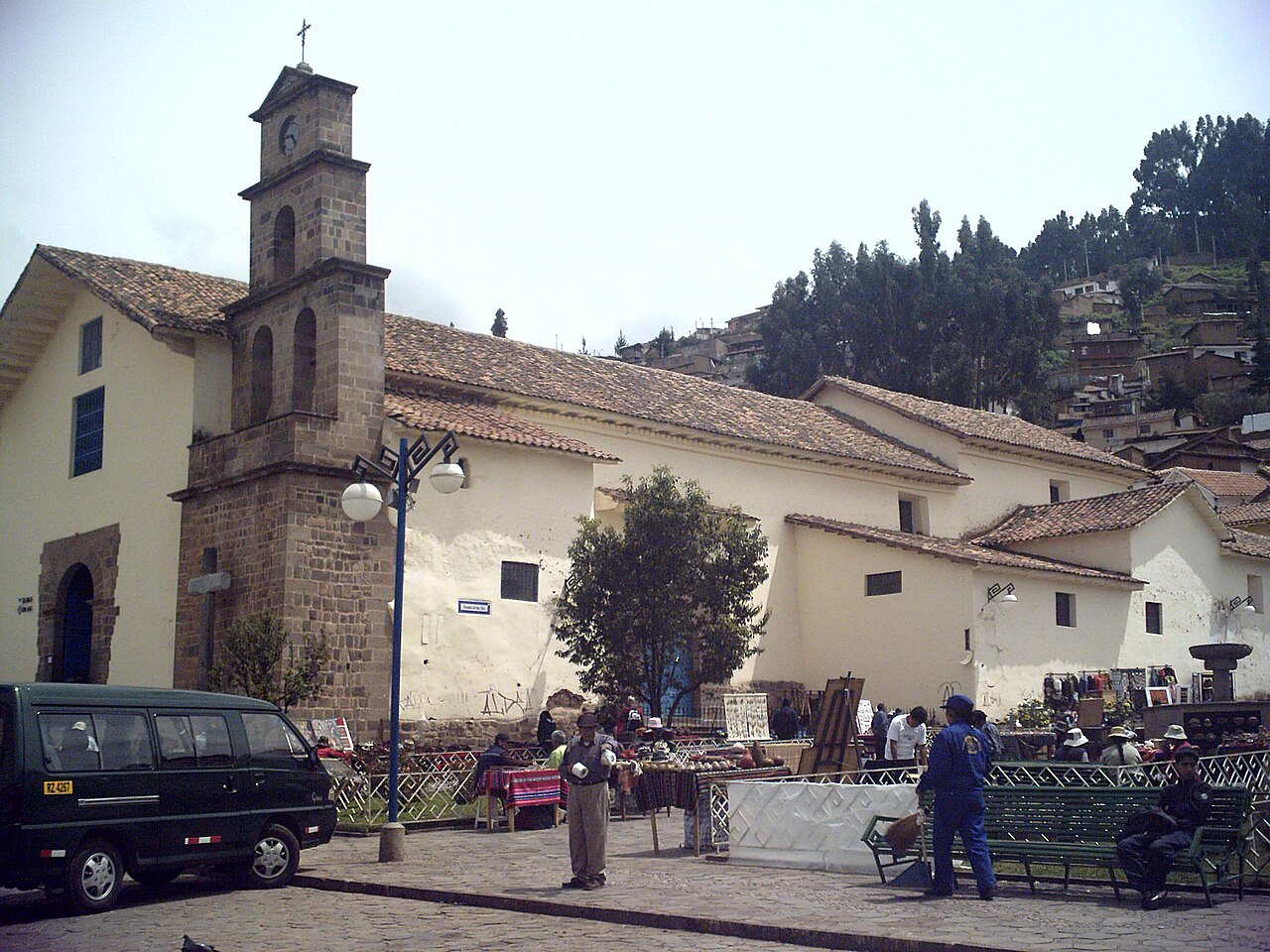 A photograph of San Blas Church