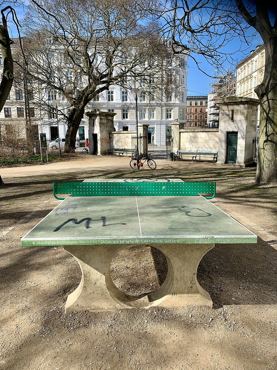 A photograph of Ørstedsparken