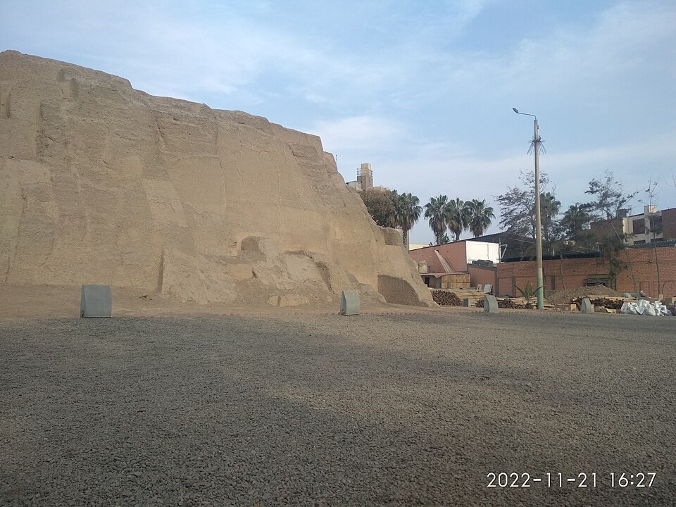 A photograph of Huaca San Borja