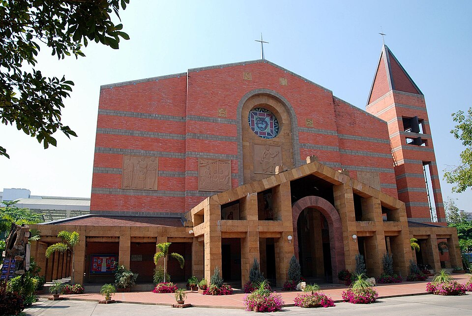 A photograph of Sacred Heart Cathedral