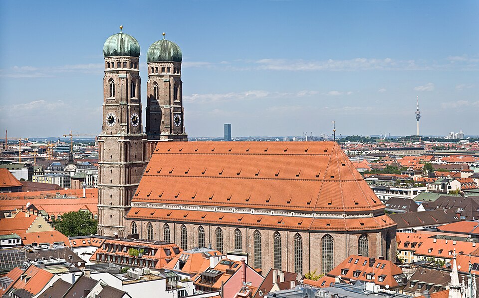 A photograph of Frauenkirche