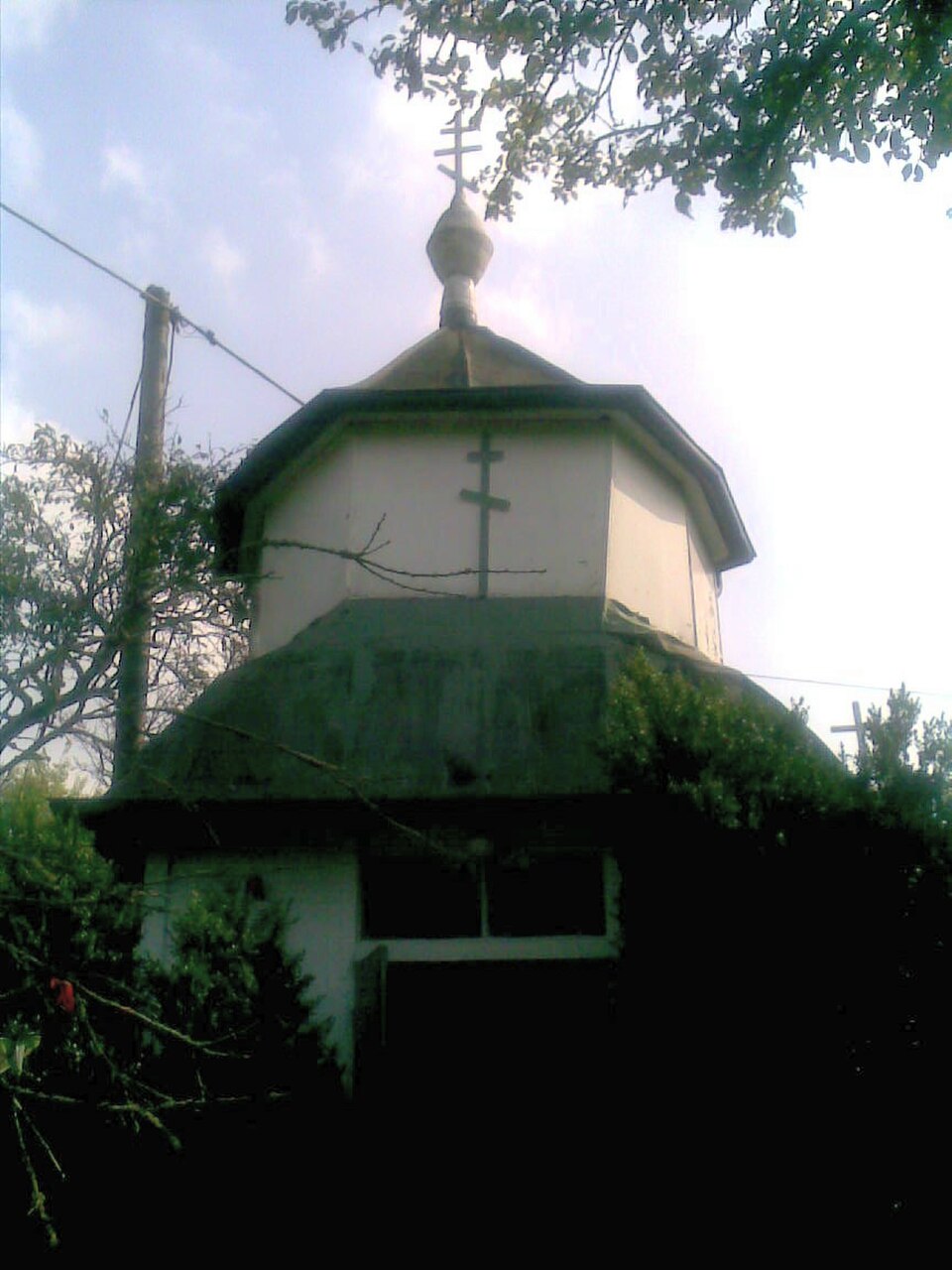 A photograph of Ost-West Friedenskirche