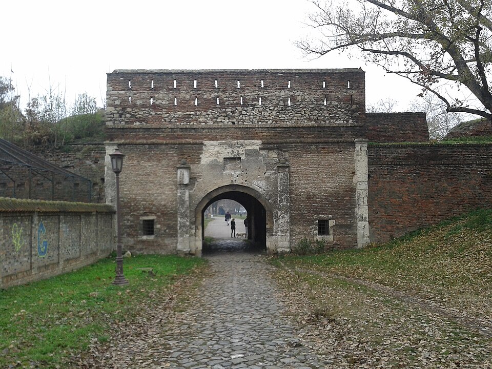 A photograph of Vidin Gate (Belgrade)
