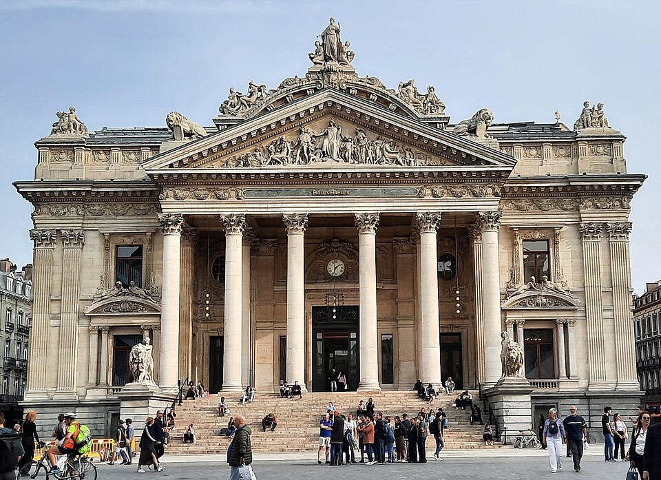 A photograph of Bourse Palace