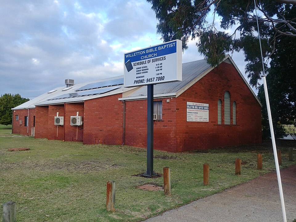 A photograph of Bible Baptist Church