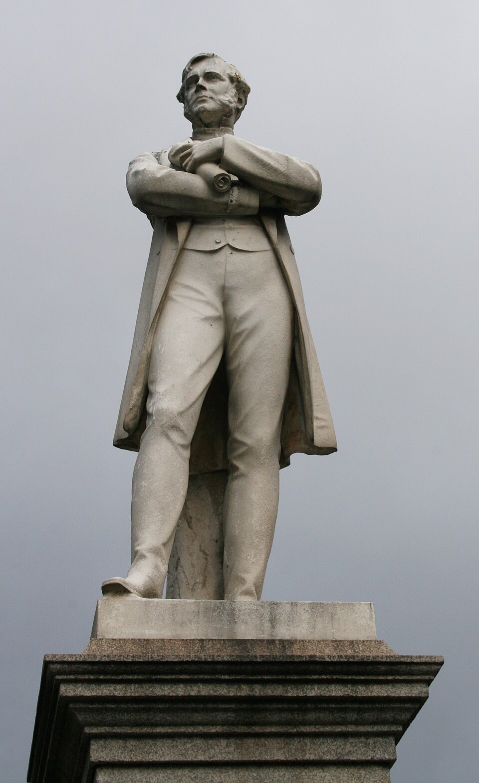 A photograph of William Smith O'Brien monument