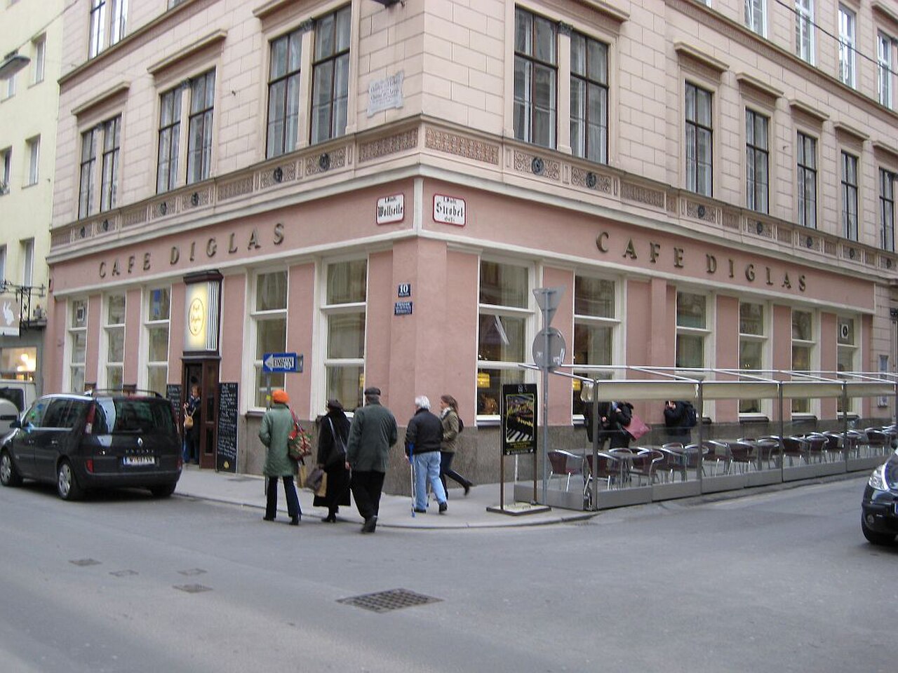 Ein Foto von Cafe Diglas Wollzeile
