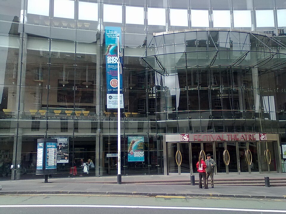 A photograph of Edinburgh Festival Theatre