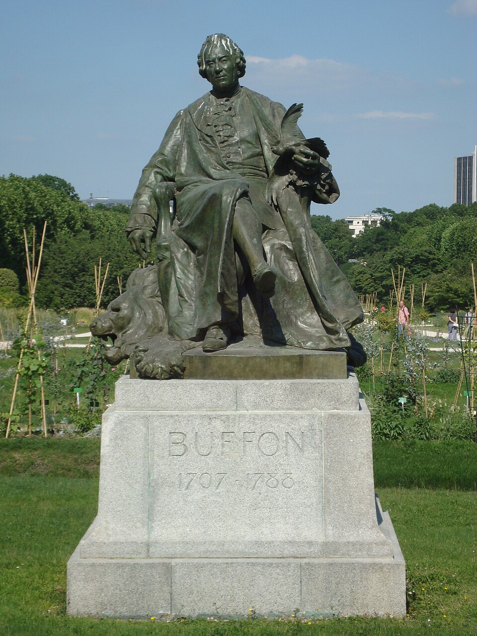 A photograph of Buffon