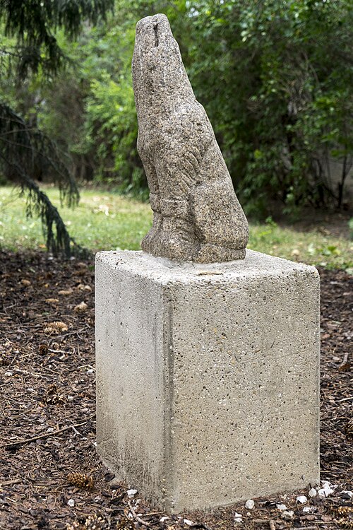 Heulender Wolf