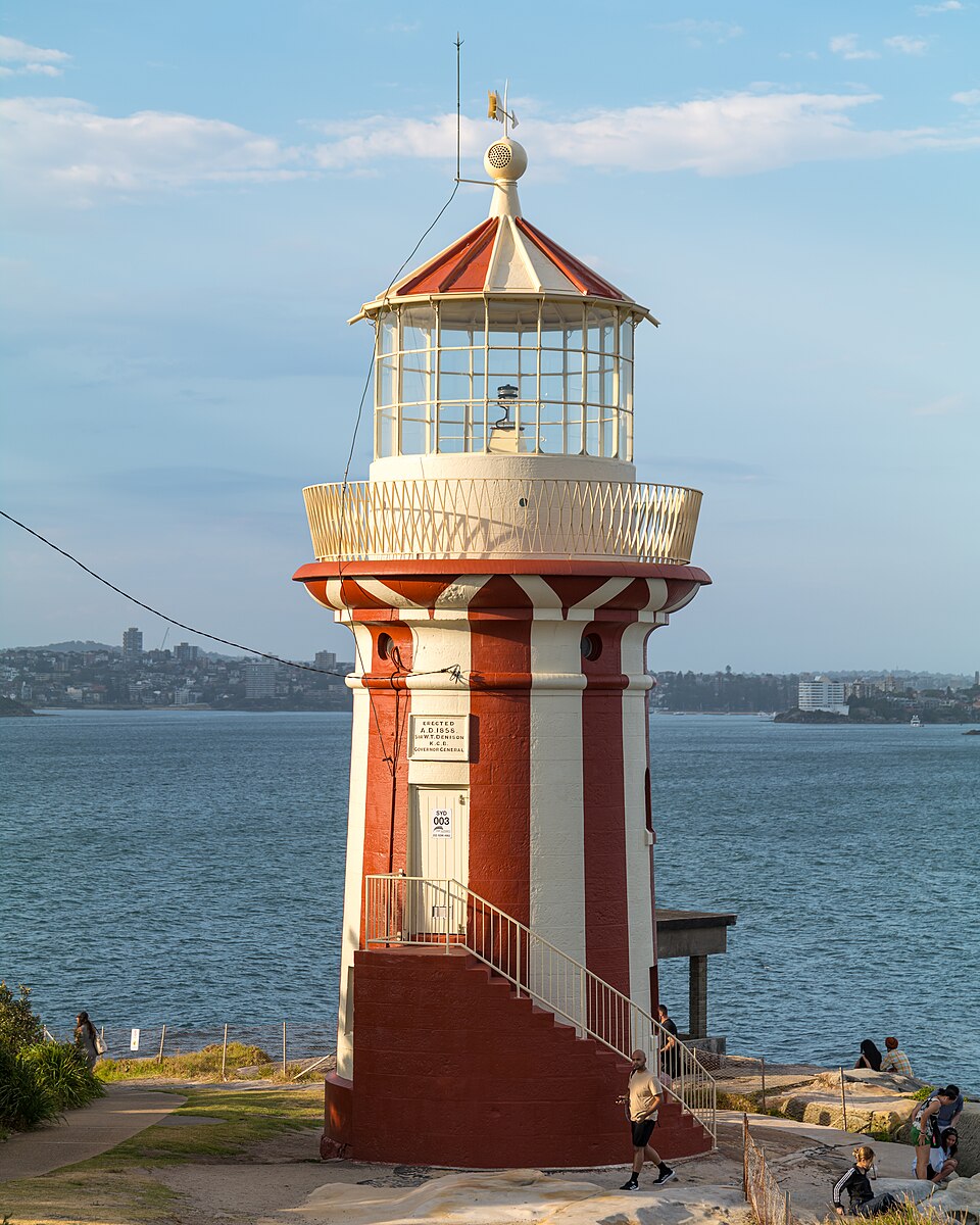 A photograph of Hornby Lighthouse