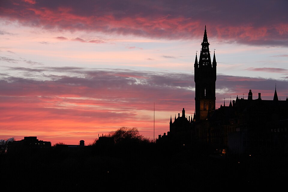 A photograph of Kelvingrove Park