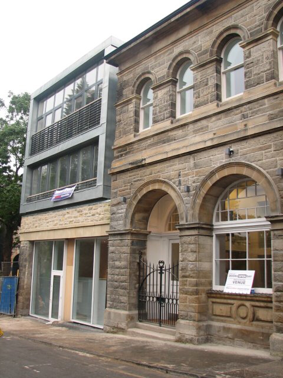 A photograph of Dovecot Gallery