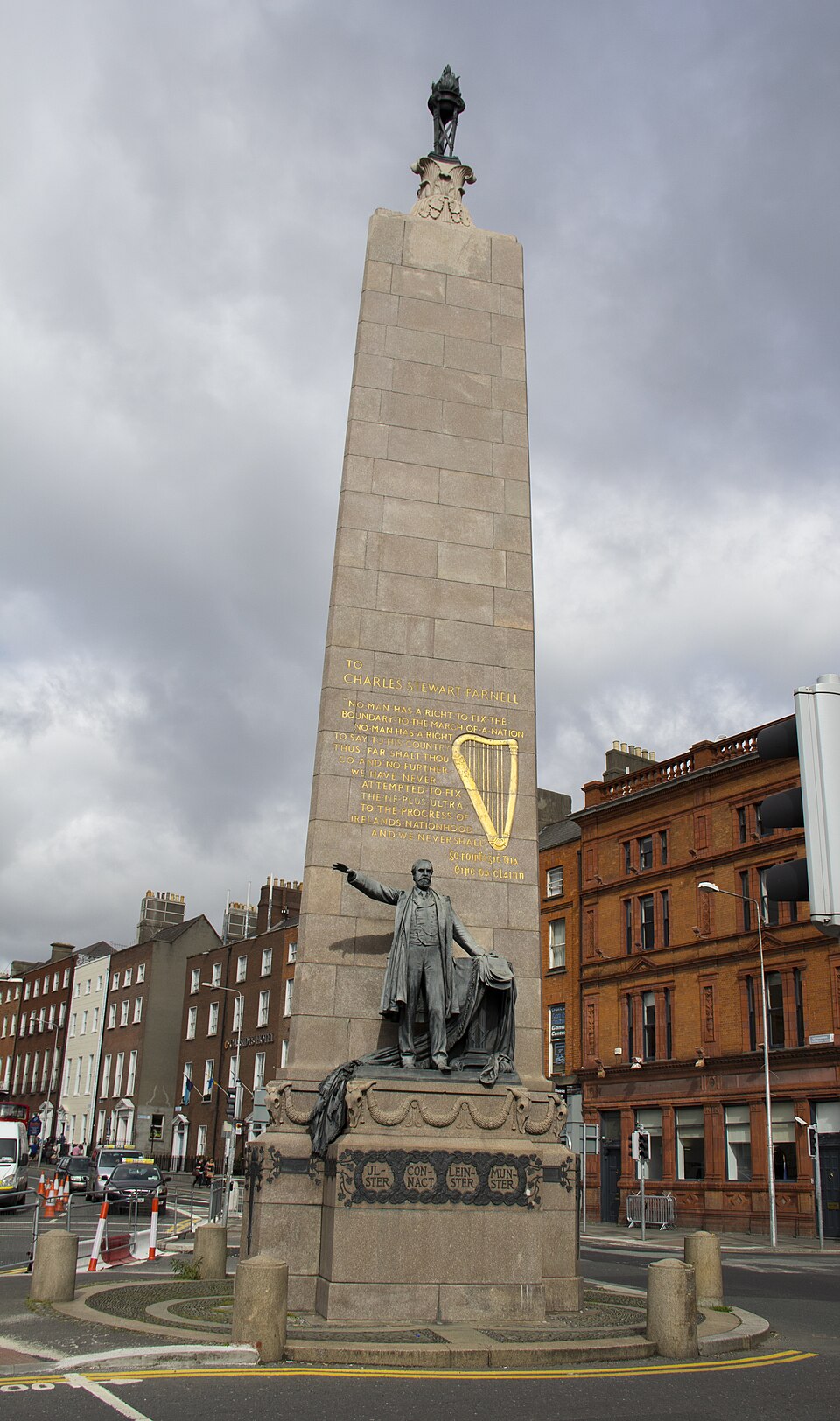 A photograph of Parnell Monument