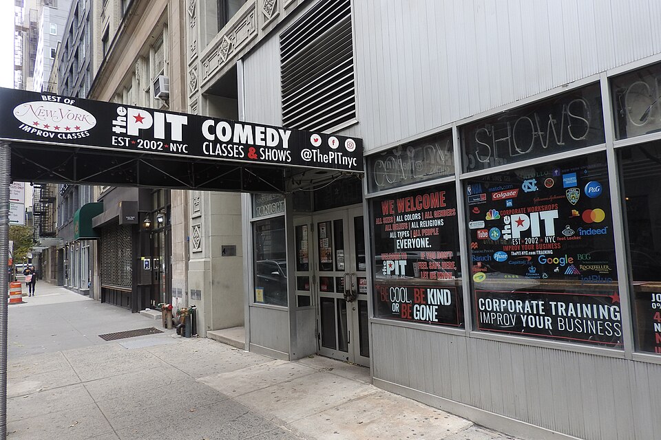 A photograph of Comedy Bar