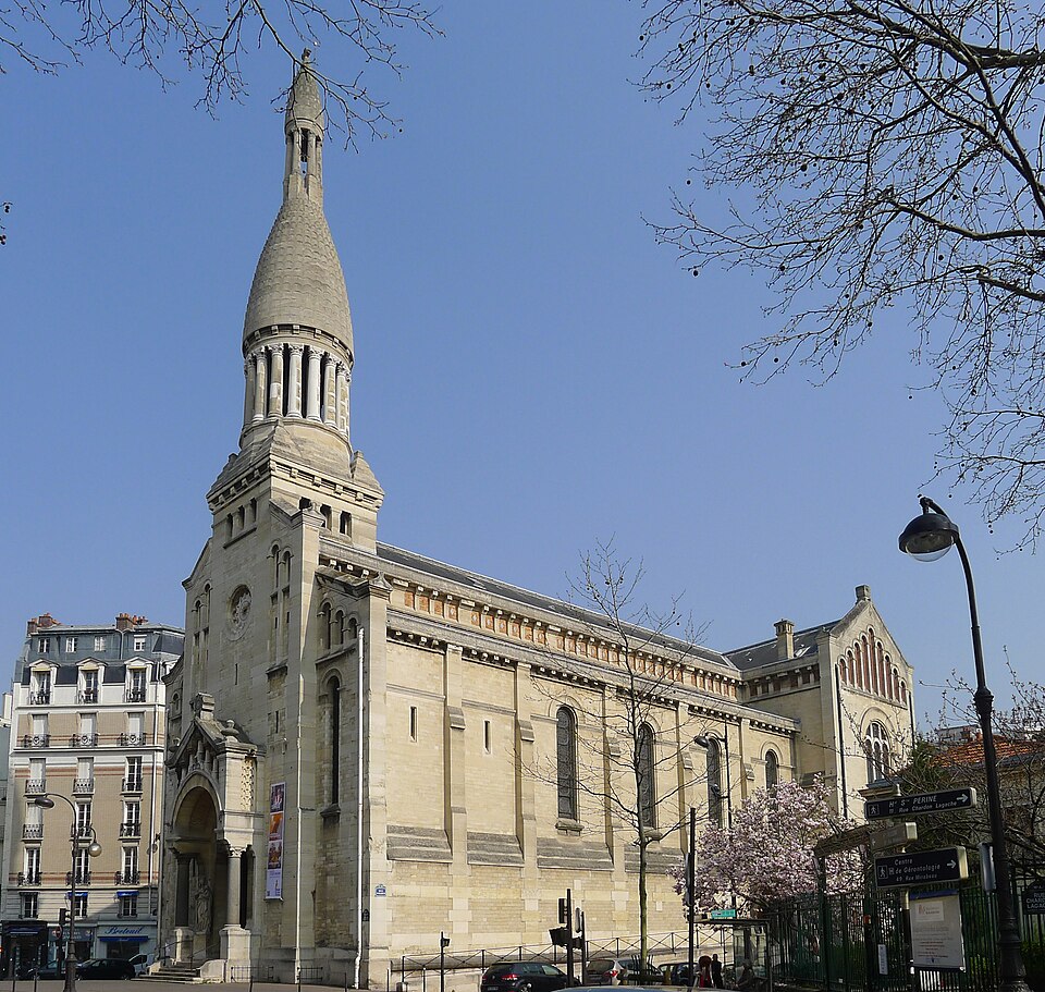A photograph of Notre-Dame-d'Auteuil