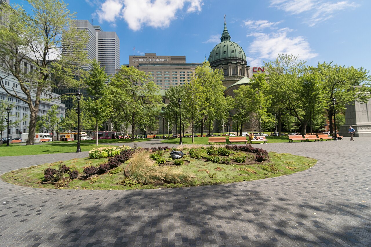 A photograph of Place du Canada