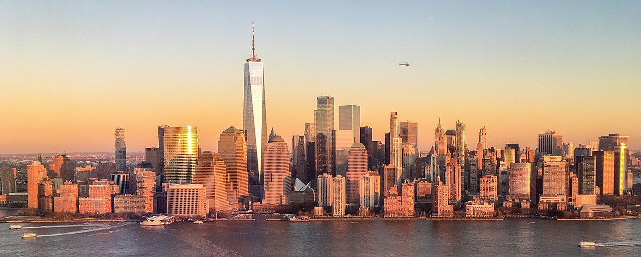 A photograph of New York