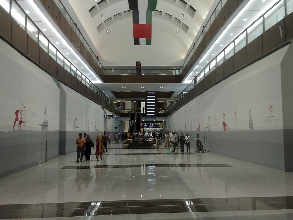 A photograph of Dubai Mall