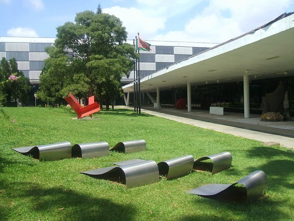A photograph of São Paulo Museum of Modern Art