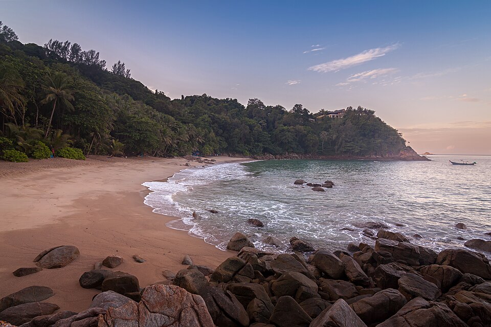 A photograph of Banana beach