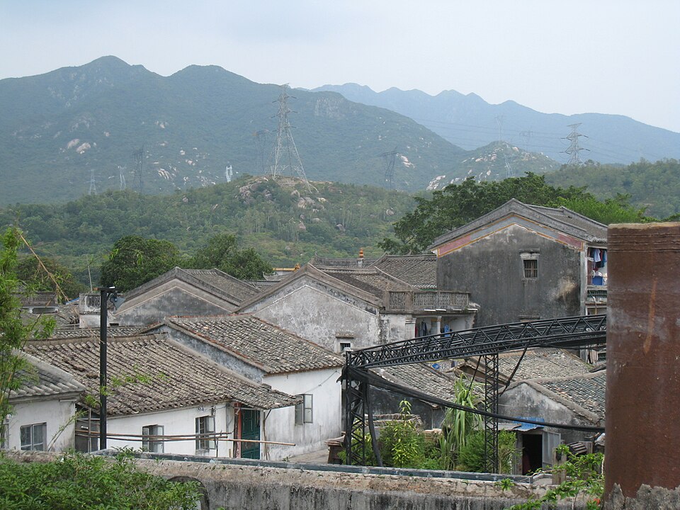 A photograph of Dapeng Fortress