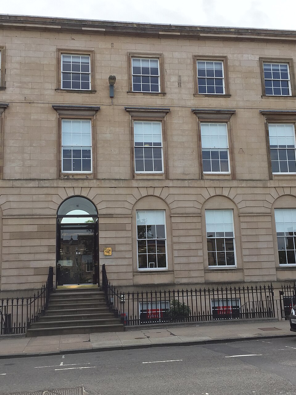 A photograph of Blythswood Square