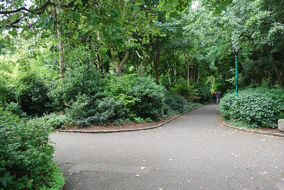 A photograph of Merrion Square