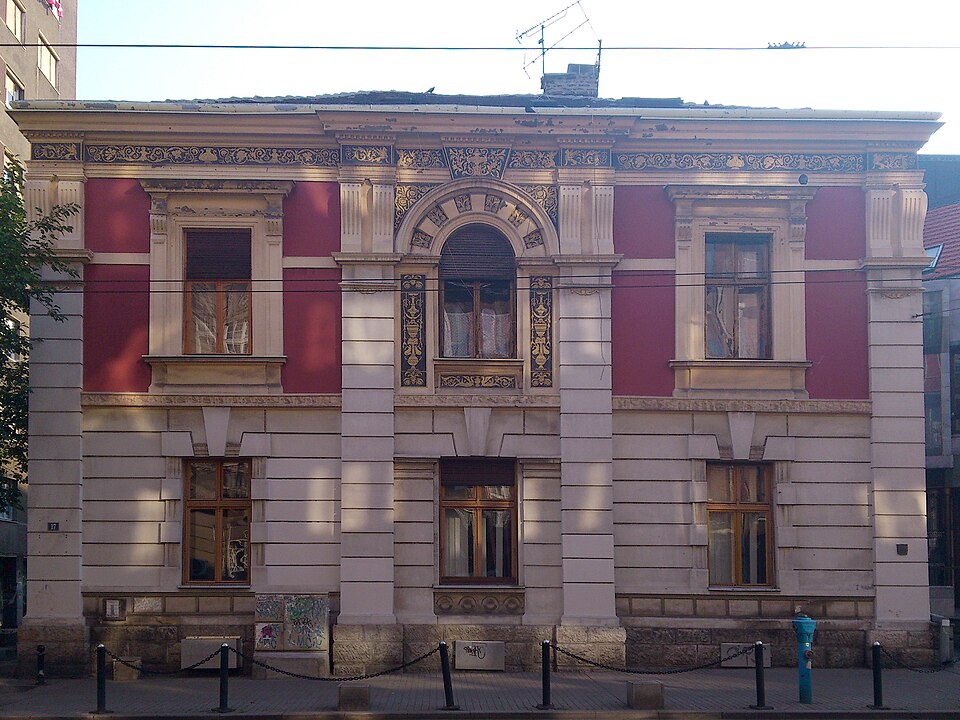 A photograph of Jevrem Grujić's House