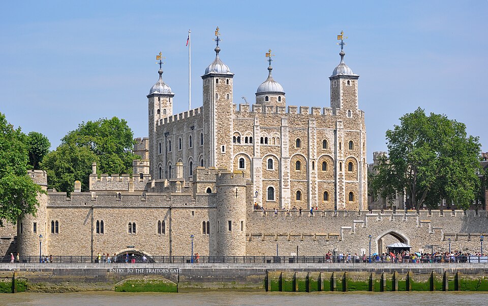 A photograph of Tower of London