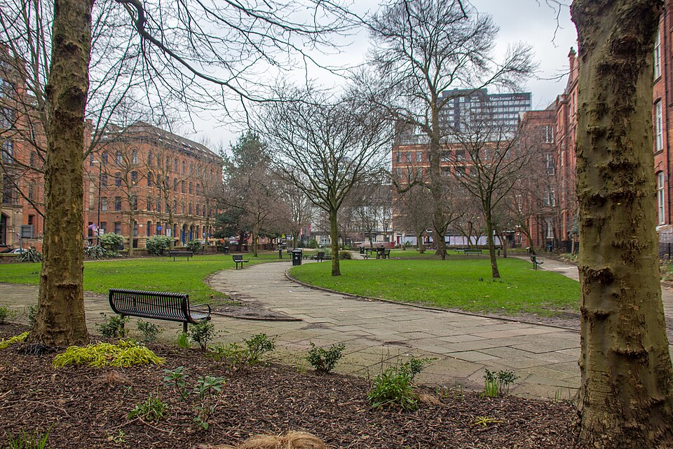 A photograph of Whitworth Gardens